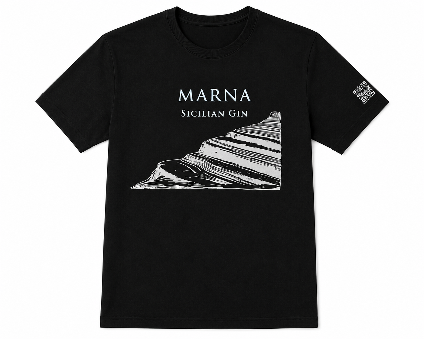 T-SHIRT MARNA GIN NERA